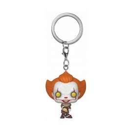 Funko Pop Keychain It Chapter 2 Pennywise W/ Beaver H-JuguetesPanda-Funko