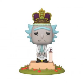 Funko Pop Rick King of Shit W/Sound  Rick and Morty-JuguetesPanda-Funko