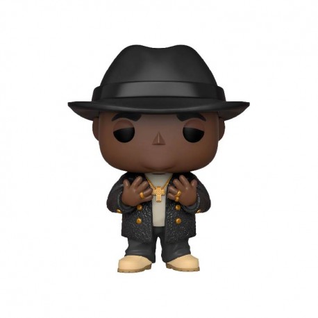 Funko Pop Rocks Biggie Notorious B.I.G. W/Fedora-JuguetesPanda-Funko