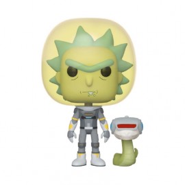 Funko Pop Space Suit Rick W/Snake Pop Animation  Rick and Morty-JuguetesPanda-Funko