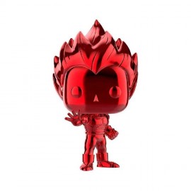 Funko Pop Super Saiyan Vegeta Red Chrome SDCC 2019-JuguetesPanda-Funko