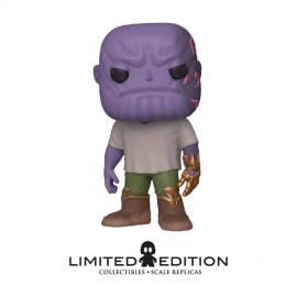 Funko Pop Casual Thanos W/Gauntlet  Marvel  Endgame  Casual-JuguetesPanda-Pop