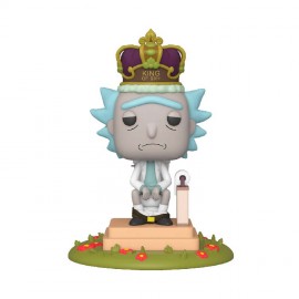 Funko Pop Rick King of Shit W/Sound  Rick and Morty-JuguetesPanda-Pop