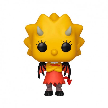 Funko Pop Demon Lisa The Simpsons Treehouse of Horror-JuguetesPanda-Funko